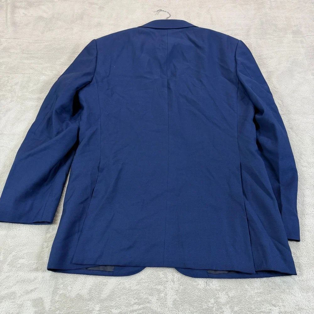 Suitsupply Mens 36R Napoli Blue Wool Blazer Sport Coat Zignone S110s Preppy EUC